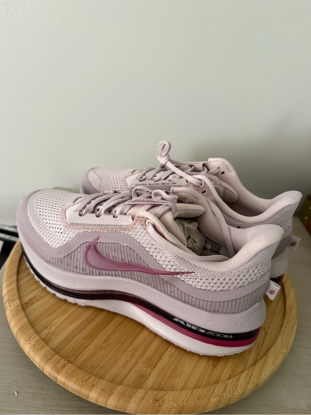 Brand New Nike PegasusWomen’s Light Pink Mesh Athletic Sneakers with Rose Swoosh